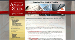 Desktop Screenshot of angelasiegel.com